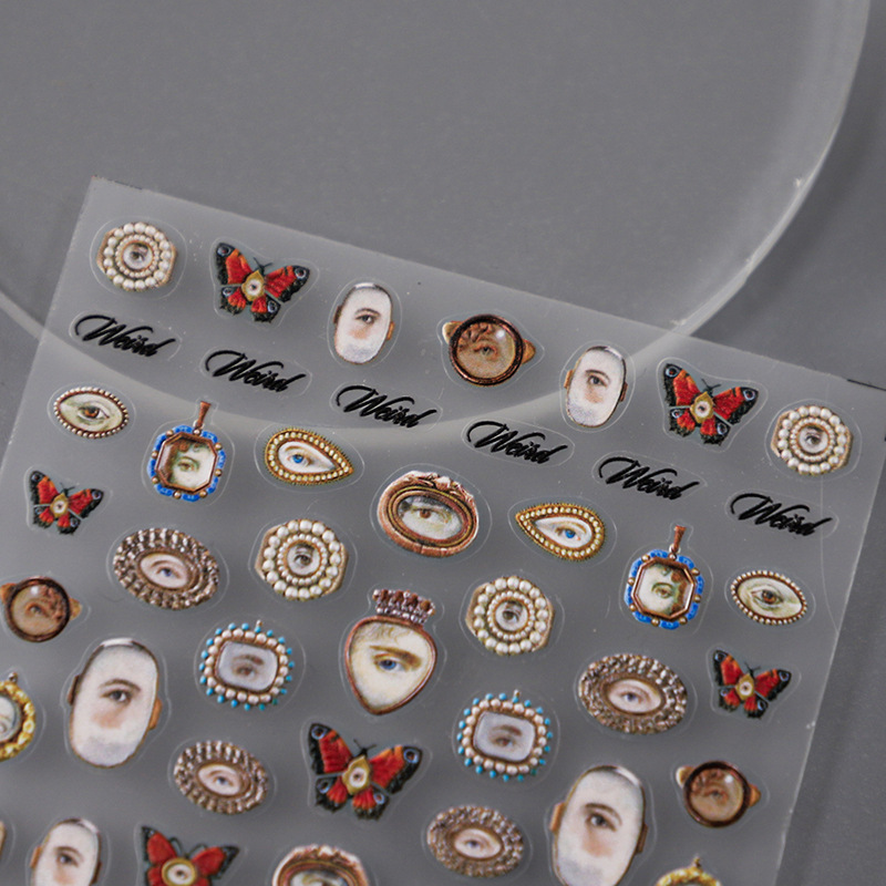 Nail Art Zelda - 1 pz 5D In Rilievo Halloween