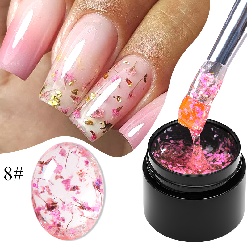 Nail Art Natural Pink - MEET ACROSS 5ml Smalto per unghie
