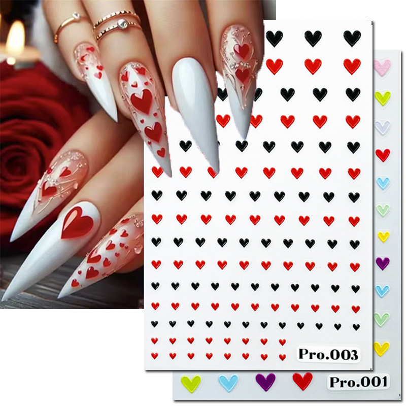 Nail Art Valentine - 5d adesivi per nail art in