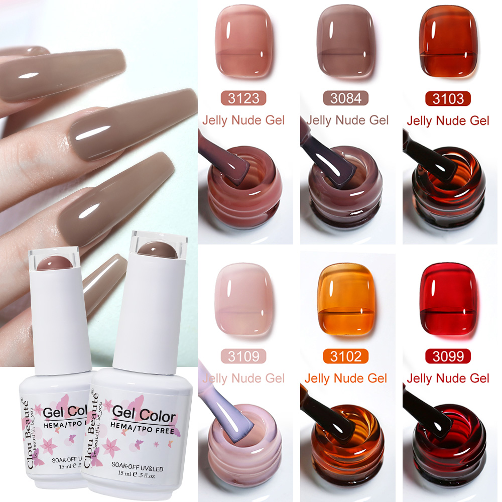 Nail Art Natural Pink - Clou Beaute HEMA TPO FREE Traslucido
