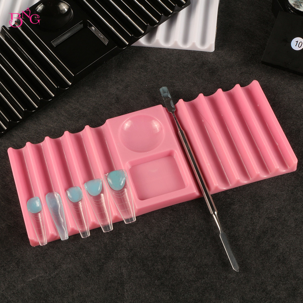 Nail Art Motif - Supporto Doppio BNG in Plastica per