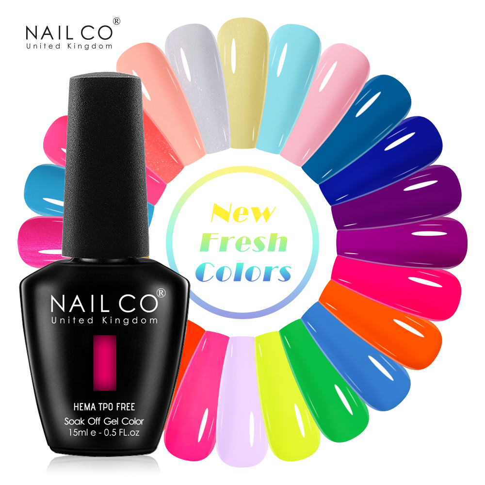 Nail Art Natural Pink - NAILCO 15ml Smalto Gel Estivo per