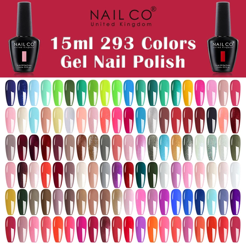 Nail Art Natural Pink - NAILCO 15ml Nero Bianco Rosso Rosa