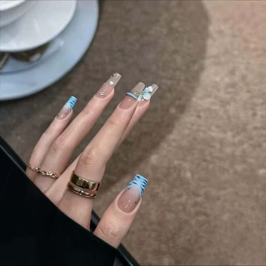 10 pz. Unghie Finte Press-On A - Nail Art Zebra Design recensione e prezzo