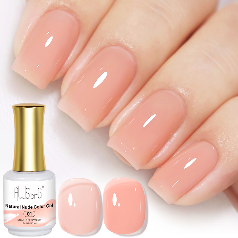 AWStorG 15ML Naturale Nudo Col - Nail Art Natural Pink recensione e prezzo