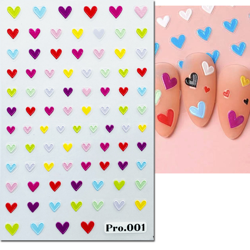 5d adesivi per nail art in ril - Nail Art Valentine recensione e prezzo