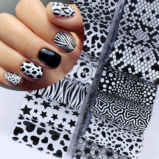10 pezzi di pellicole per tras - Nail Art Zebra Design recensione e prezzo