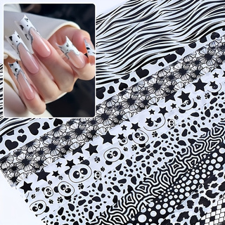 10 pezzi di pellicole per tras - Nail Art Zebra Design recensione e prezzo
