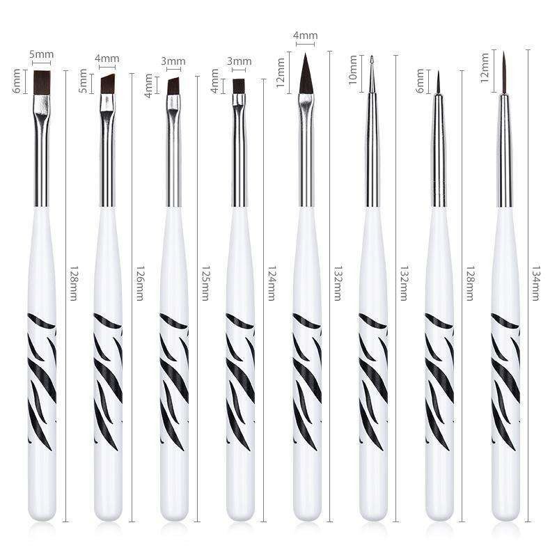 Set di pennelli per nail art c - Nail Art Zebra Design recensione e prezzo