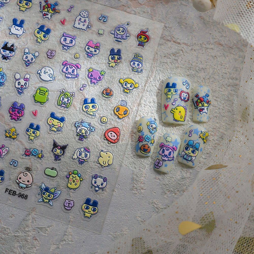 Adesivi per Unghie 3D in Rilie - Nail Art Motif recensione e prezzo