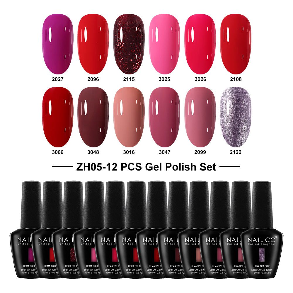 Nailco Serie di Smalti Gel Ros - Nail Art Natural Pink recensione e prezzo