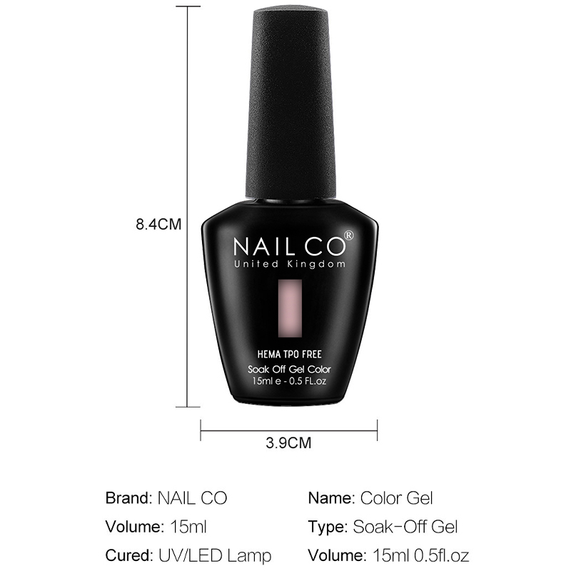 Nailco Serie di Smalti Gel Ros - Nail Art Natural Pink recensione e prezzo
