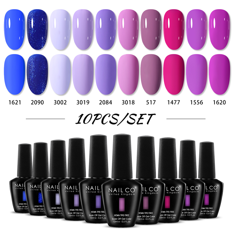 NAILCO 15ml 10 pz/Set Smalto G - Nail Art Natural Pink recensione e prezzo