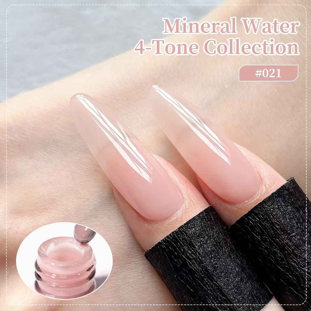 XEIJAYI 4 colori gelatina gel  - Nail Art Natural Pink recensione e prezzo