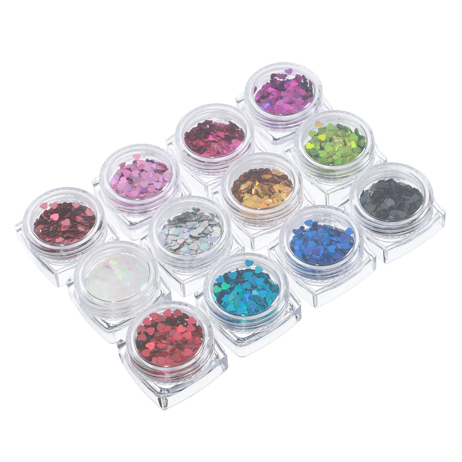 1 set di paillettes per unghie - Nail Art Valentine recensione e prezzo
