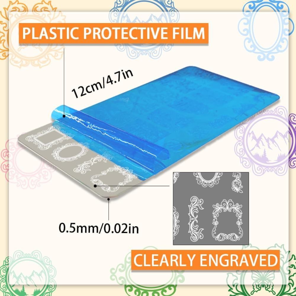 Set di 3 Piastre per Stamping  - Nail Art Motif recensione e prezzo