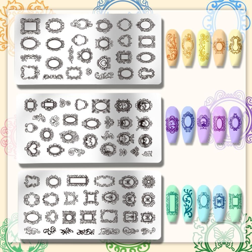 Set di 3 Piastre per Stamping  - Nail Art Motif recensione e prezzo