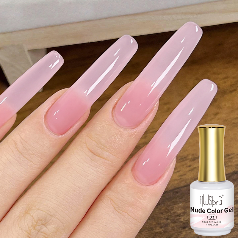 AWStorG Gel Polish Trasparente - Nail Art Natural Pink recensione e prezzo