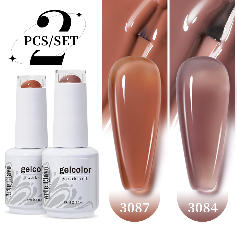 Arte Clavo 2 Pz/set 15ml Gelat - Nail Art Natural Pink recensione e prezzo