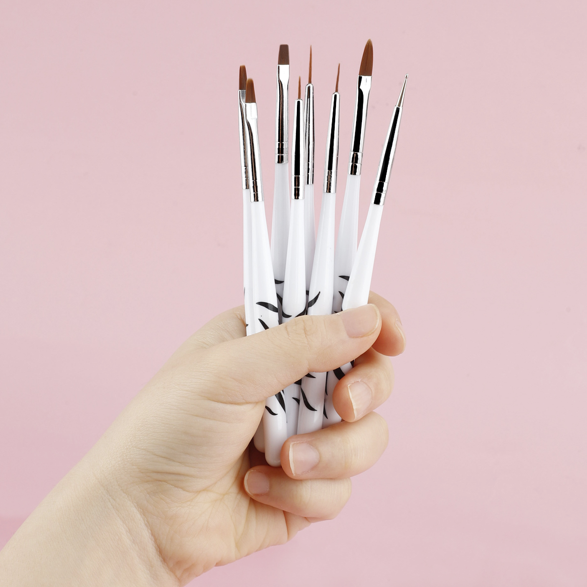 Set di pennelli per unghie con - Nail Art Zebra Design recensione e prezzo