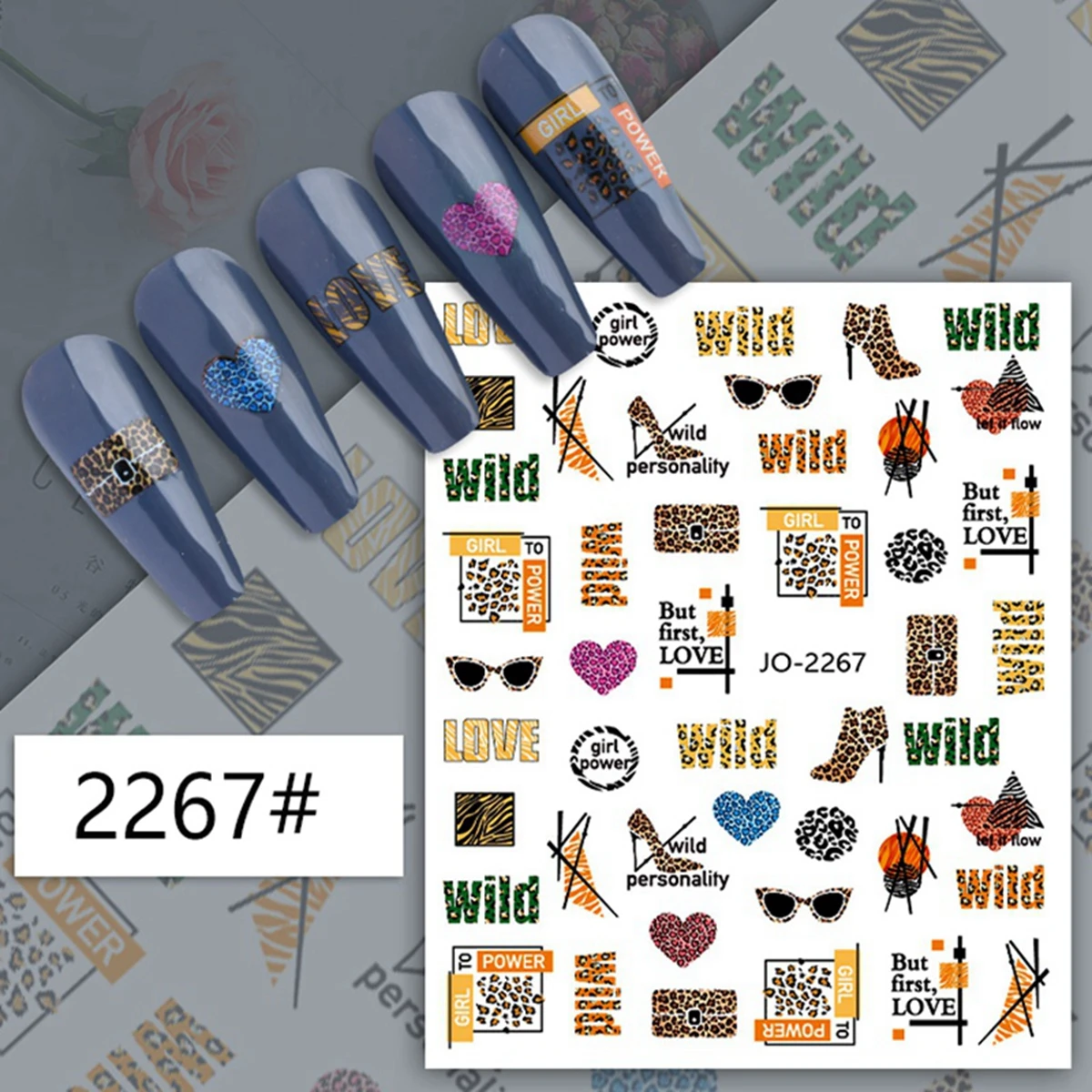 Adesivi per Nail Art serie sta - Nail Art Zebra Design recensione e prezzo