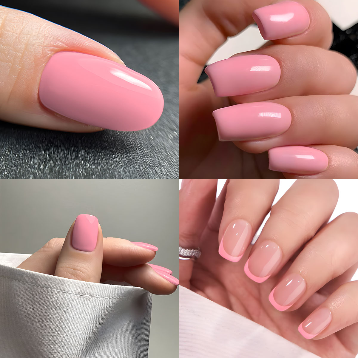 Set di smalti gel VOKY in quat - Nail Art Natural Pink recensione e prezzo