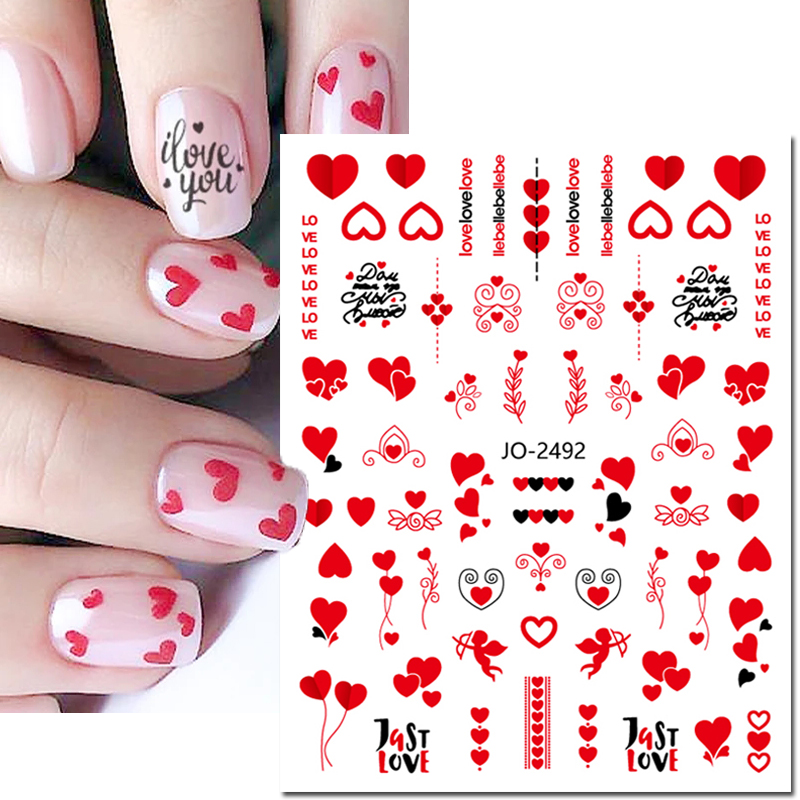 Adesivi 3D per nail art con li - Nail Art Valentine recensione e prezzo